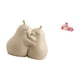thumbnail image 5 of sujetalibros decorativos,Sujetalibros decorativos para oficina,hogar,libros pesados,Sujetalibros,topes,estantes,expositores modernos,Escultura de ciervo,Estatuas de ciervos durmientes de, 5 of 8