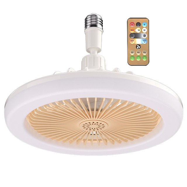 Ventilador Techo Aromaterapia Con Luces Útil Control Remoto Pequeño