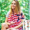 thumbnail image 6 of 15 Inch Patriotic Pinwheels, 4th of July Pinwheels, American Flag Red White and Blue Pinwheels for 4th of July Independence Day Garden Yard Party Favors, 6 of 6