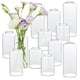 thumbnail image 1 of Set de 12 jarrones pequeños de vidrio para flores Bud Vases GNILLKO, 1 of 7