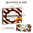 thumbnail image 7 of Choco Hazelnut Cream Wafer Sticks, 10.02 oz, Individually Wrapped Crispy Chocolate Wafer Snack, Dessert & Coffee Snack, 7 of 7