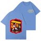 thumbnail image 1 of Hazbin Hotel Moda Casual Mujer Impreso de manga corta cuello redondo Pullover Tops Azul/3XL, 1 of 4