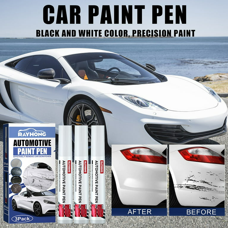 White Car Scratch Clear Repair Paint Pen Auto Touch Up Pen Scratch Remover