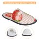 thumbnail image 3 of Balery Strawberries Pantuflas de Casa de Felpa Silenciosas con Diseño Estampado, Zapatillas Cómodas Antideslizantes de Algodón para Interior-Large, 3 of 8