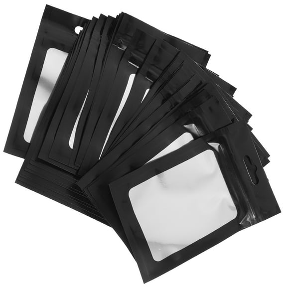 Soimiss Self Adhesive Seal Sealing Bags Space Saving for General Users 100Pcs 5.1X3.1in