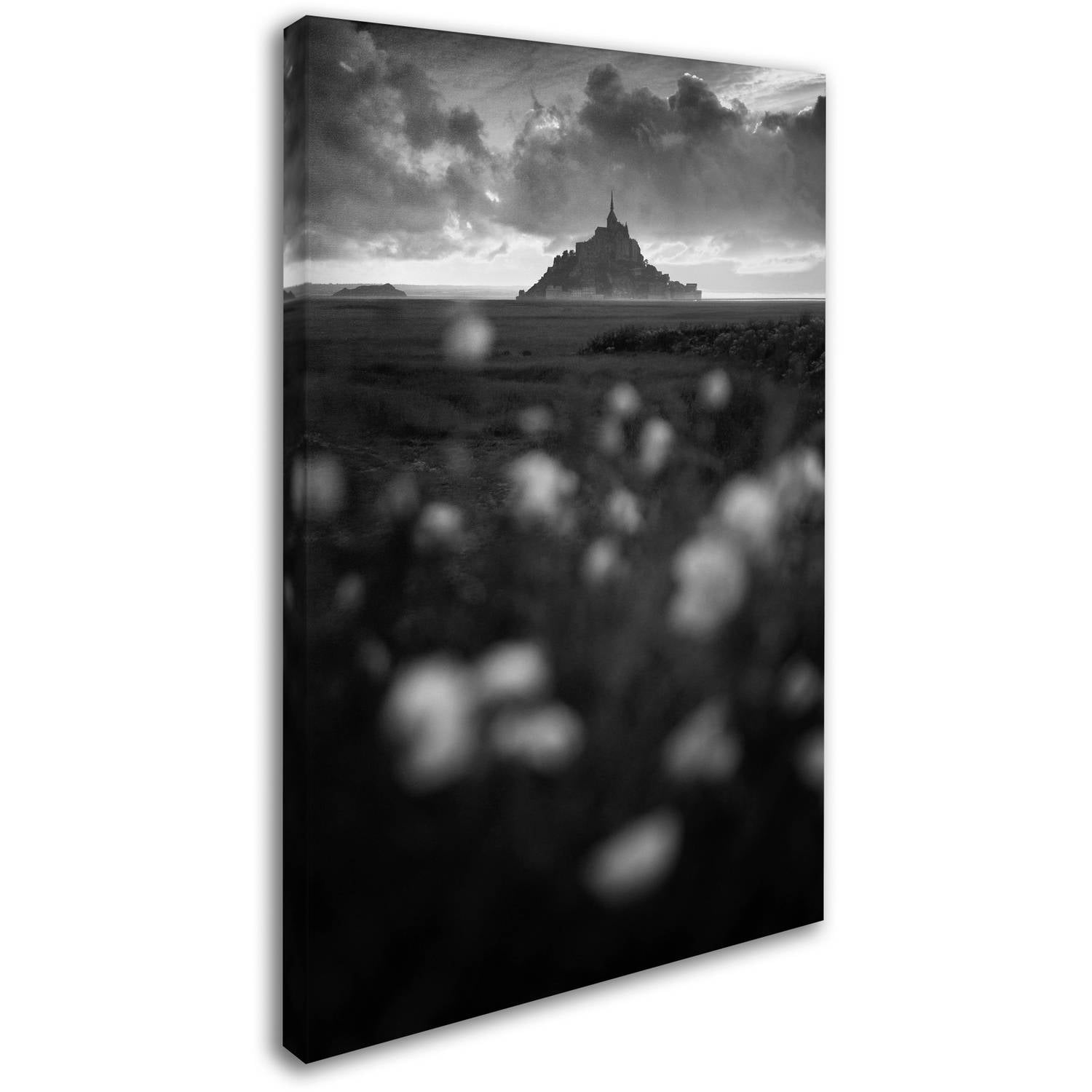 Trademark Fine Art "Mont Saint Michel" Canvas Art by Mathieu Rivrin