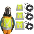 thumbnail image 2 of Adjustable Parrot Vest Flying Suit Soft Vests Bird Flying Accessory Easy to Use for Pet Birds Accessories L, 2 of 4