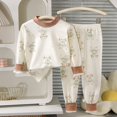 thumbnail image 2 of ITSAME Girls Long Sleeve Crewneck Pullover and Pants Set 2-Piece Cartoon Print Comfy Loungewear Outfit Size 6, 2 of 5