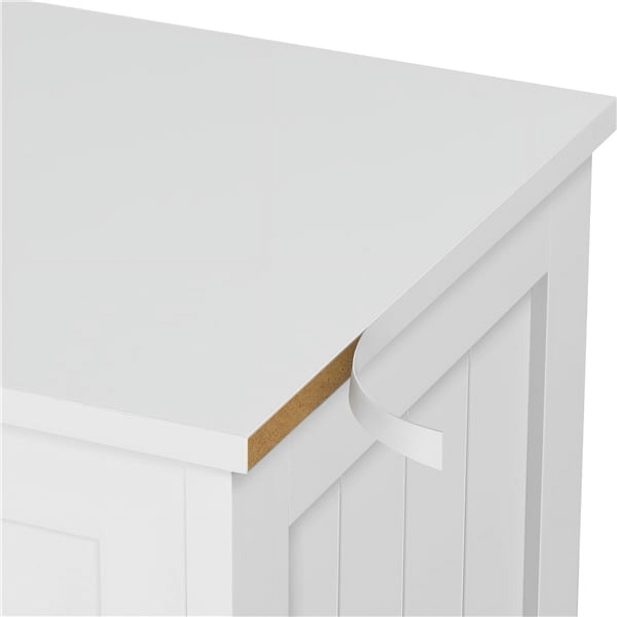 4 Drawers Bathroom Cabinet for Hygiene Items/Toiletries/Medications White