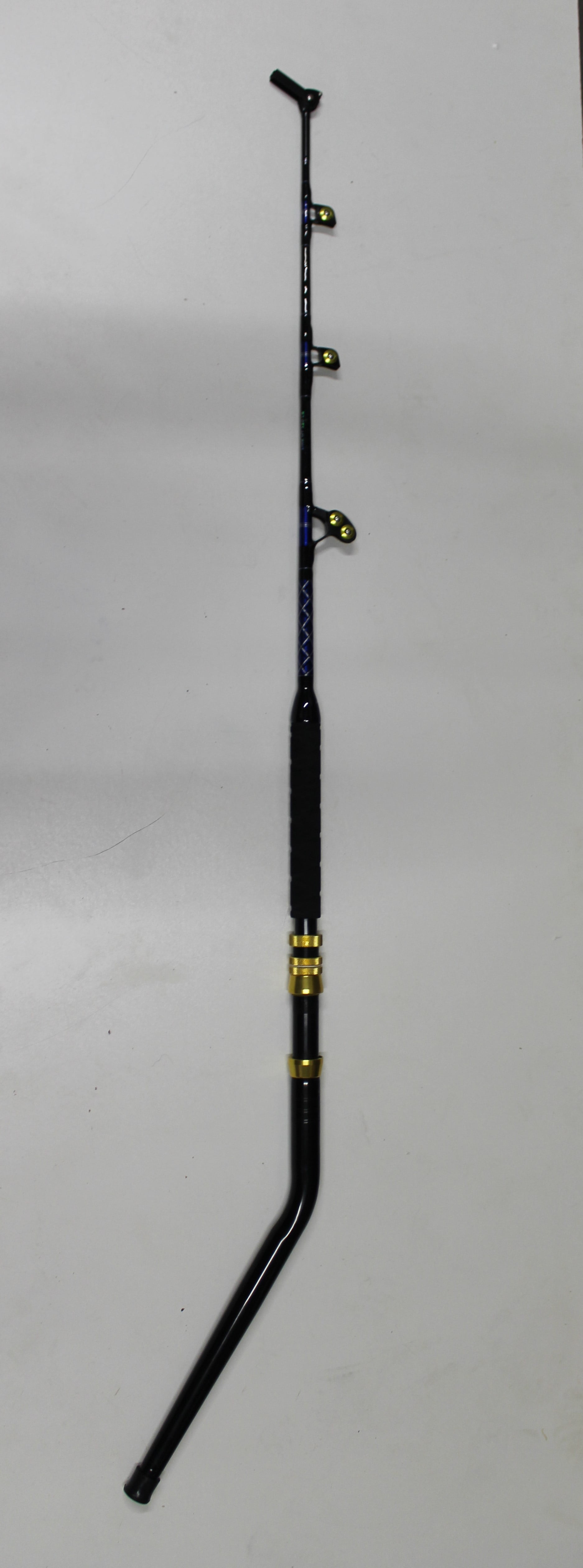 Tournament Series 30-80lb Trolling Rod RED AND GOLD Xcaliber Marine Set 4 
