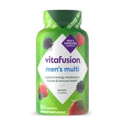 vitafusion Adult Multivitamin Gummies for Mens Health, Berry Flavored Daily Supplement, 150 Count
