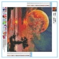thumbnail image 4 of Taladro redondo pintura principiantes Kit de arte de punto de cruz de bricolaje artesanías de diamantes de imitación de cristal de luna S8941 Jumpingount HA6625-05B, 4 of 6