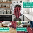thumbnail image 5 of Bloom Rugs Washable Non-Slip 6' x 9' Rug - Red Traditional Bordered Area Rug for Living Room, Bedroom, Dining Room, and Kitchen - Exact size: 6' x 9', 5 of 9
