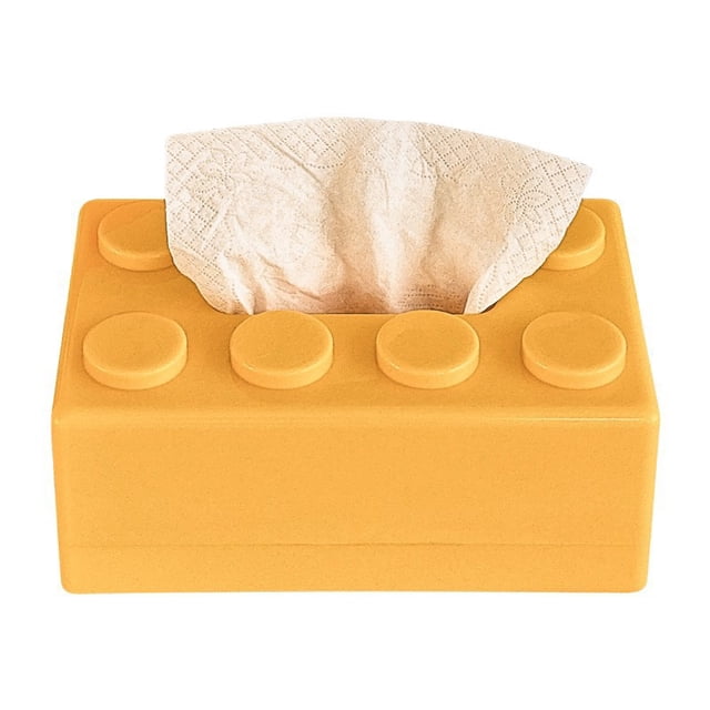 Cubierta para caja de pañuelos, diseño de bloques de construcción Creative Dopamine