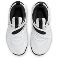 thumbnail image 2 of Nike Team Hustle D 11 Little Kids' Shoes Color: White/Black Size: 10.5C, 2 of 4