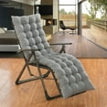 thumbnail image 2 of JilgTeok 1 Packs Rocking Chair Cushions Thickened Recliner Cushion Napping Folding Chair Mat Comfortable for Home Office Chair, 2 of 8