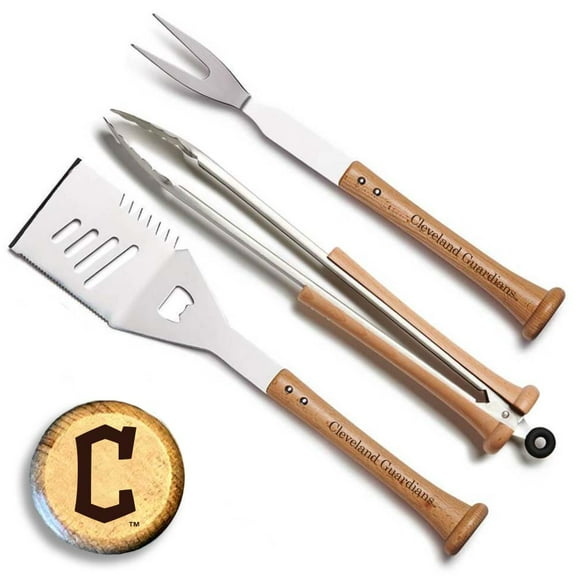 Baseball BBQ Cleveland Guardians Triple Play Combo Set