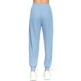 thumbnail image 3 of BYND AVG Womens Premium Knit Jogger Sweatpants with Drawstring Elastic Active Loungewear, 3 of 4