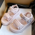 thumbnail image 3 of Dakaela 9M-11Y Kids Summer Sandals Baby Comfortable Open Toe Non Slip Walking Beach Shower Water Shoes for Boys Girls Pink, 3 of 8
