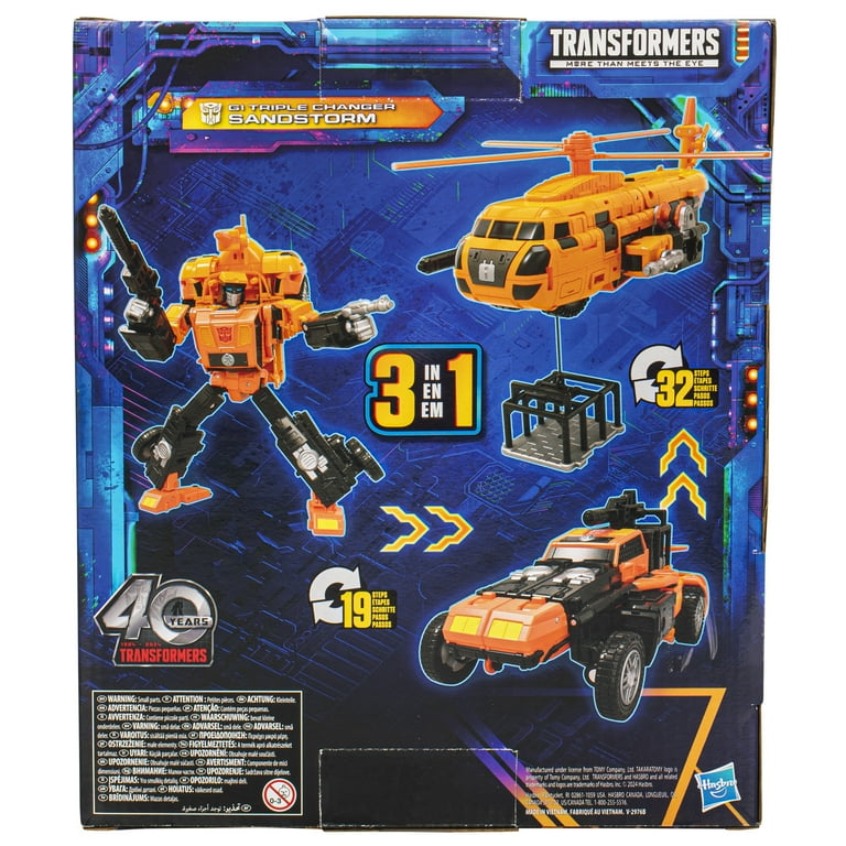 Transformers Legacy United G1 Triple Changer Sandstorm - Leader Transformers Legacy United G1 Triple Changer Sandstorm - Leader