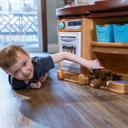 Step2 Fun with Friends Tan Toddler Plastic Play Kitchen Play Set