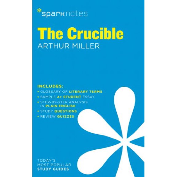 Pre-Owned The Crucible Sparknotes Literature Guide: Volume 24 (Paperback) 141146950X 9781411469501
