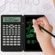 thumbnail image 2 of Calculadora electrónica Pisexur para hombres, calculadora científica con pantalla LCD de 12 dígitos y doble línea, calculadora multifuncional para oficina, aprendizaje, escritura a mano en casa, elec, 2 of 7