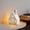 B, variant on FYHALE Mini Ceramic Houses with LED Lights, Decorative Glowing Cottage Set for Desktop Home and Festive Decor