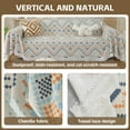 thumbnail image 5 of Croniis Boho Sofa Cover with Anti-slip Velcro Tape, Couch Blanket Cover Sectional Sofa Cover for Boho Style, Revitalizing the Old Sofa,Couch Protector,Printing Process 71*150in, 5 of 8