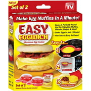 As Seen On TV Easy Eggwich Microwave Egg Cooker 1 ea (Pack of 2)