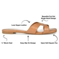 thumbnail image 6 of Journee Womens Taleesa Slide Flat Sandals, 6 of 10