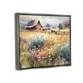 thumbnail image 4 of Stupell Industries Horse in Farmhouse Meadow Landscape Painting Gray Floater Framed Canvas Art Print Wall Art, 21 x 17, 4 of 10