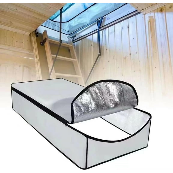 CELIVESGG Attic Door Insulation Cover, Premium Energy Saving, Easy Access Zipper, 25" x 54" x 11",R Value 15.5