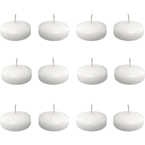 LumaBase Floating Candles, 12 Count