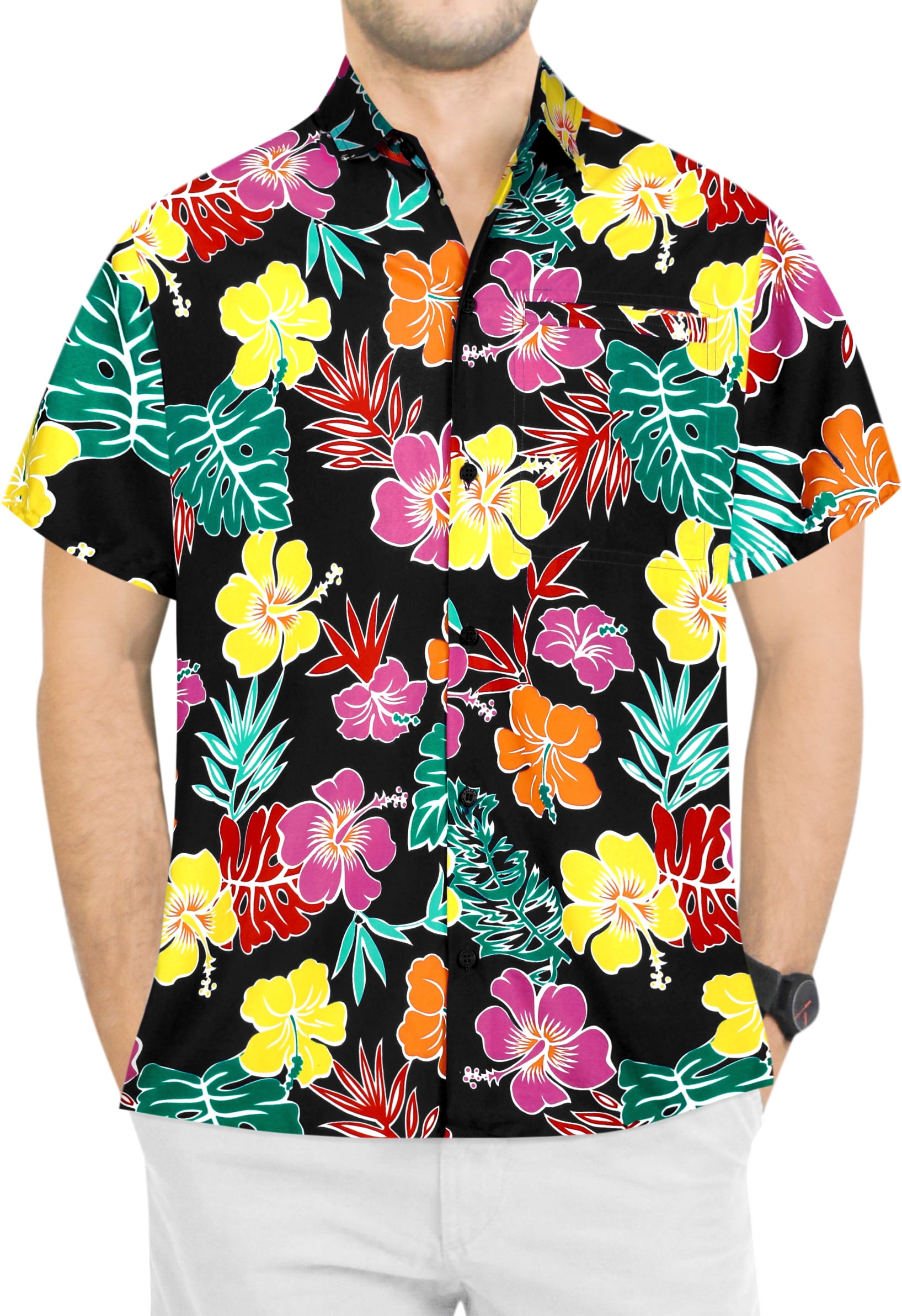 Short Sleeve Hawaiian Shirt 3XL 