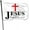 Jesus The Way The Truth Life Flag, variant on Jesus Christ Jesus The Way The Truth Life Flag 5x8 ft Outdoor Double Sided 3Ply Christ Christian Jesus Cross Flags for House Yard Indoor Dorm Room Wall Farm Patriotic Faith Banner Decor