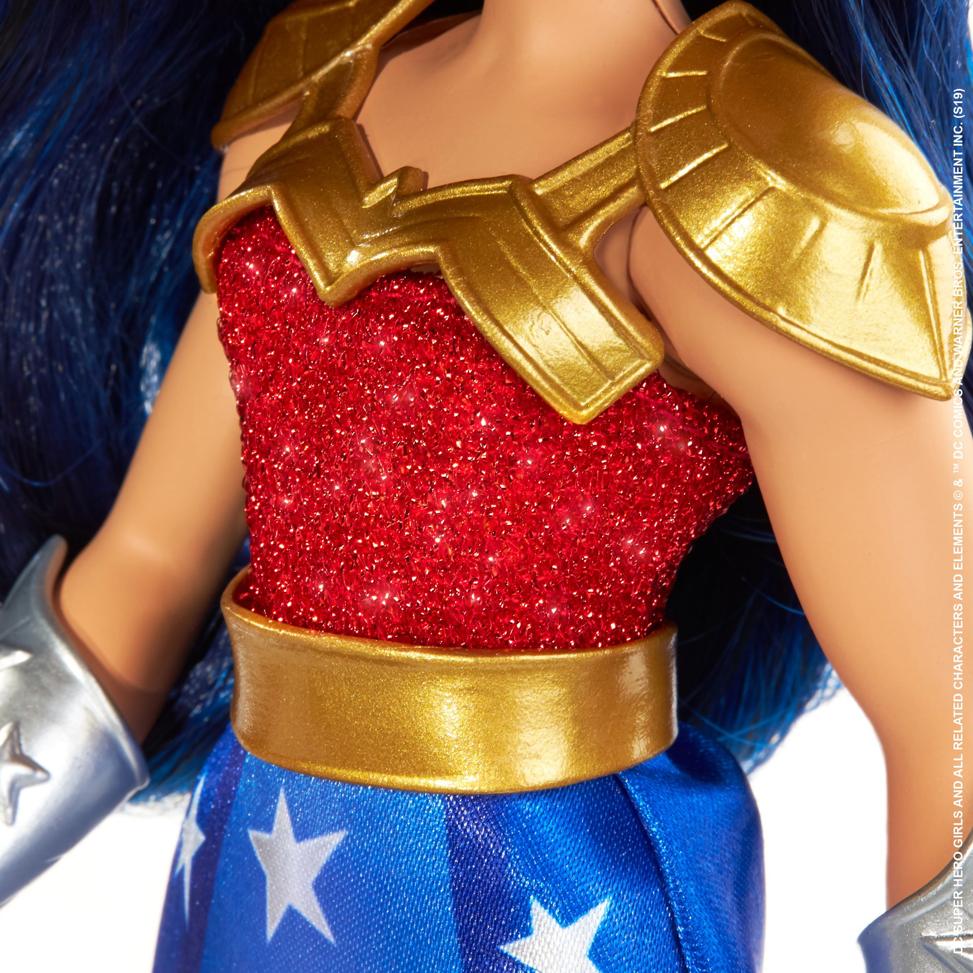 Approx. 11 inches Details about   Mattel DCSHG Wonder Woman Doll 