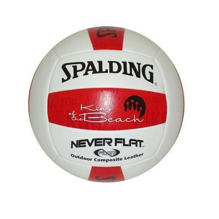 UPC 029321720701 product image for Spalding 72-070E King of The Beach Never Flat Red-White Volleyball | upcitemdb.com