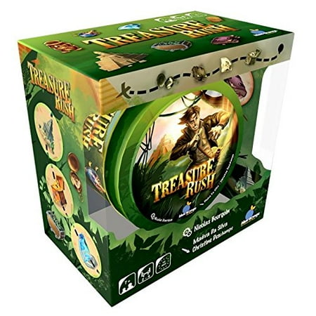 - GAMES Treasure Rush Action Board Game for Families, Ages: 7 and up By Blue Orange