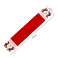 thumbnail image 3 of Diconna Christmas tablecloth cartoon style linen backdrop atmosphere layout rectangular decoration, 3 of 9