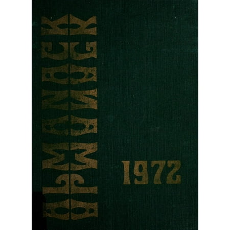 (Custom Reprint) Yearbook: 1972 Franklin College - Almanack Yearbook (Franklin IN)