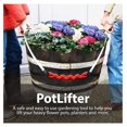 thumbnail image 3 of PotLifter - Potted Plant Mover and Essential Lifting Tool For Garden Flower Pots, Planters, Trees, Rocks - Lifts Up to 200 Pounds - A Plant Caddy Alternative, Easily Move Heavy Items Around Your Yard, 3 of 8