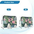 thumbnail image 4 of FORMRS 13"-13.3" Laptop Sleeve Protective Case Soft Carrying Quilted Computer Bag Cover, Green Floral, 4 of 7