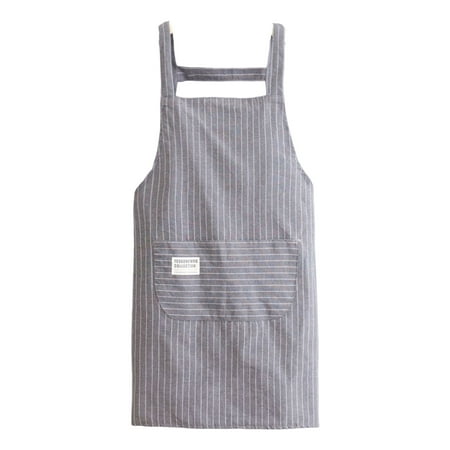 

SONGBIRDTH Kitchen Apron Anti-dirty Shoulder Strap Design Practical Waterproof Oil-proof Female Baking Clothing Kitchen Apron
