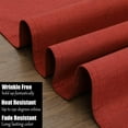 thumbnail image 3 of Placemats Set of 4 Washable Non Slip Placemats Heat Resistant Cloth Table Mats Double Layer Absorbent Place Mats, Burgundy Red, 3 of 6
