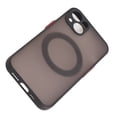 thumbnail image 1 of Funda magnética para iPhone con tacto de piel y carga inalámbrica, funda protectora para teléfono, todo incluido, a prueba de caídas, color negro, para iPhone 13, 1 of 15