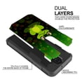thumbnail image 3 of FINCIBO Hybrid Case Hard Plastic TPU Slim Back Cover for LG Q7/Q7+/Q7 Alpha, Frog And Dragonfly Green, 3 of 7