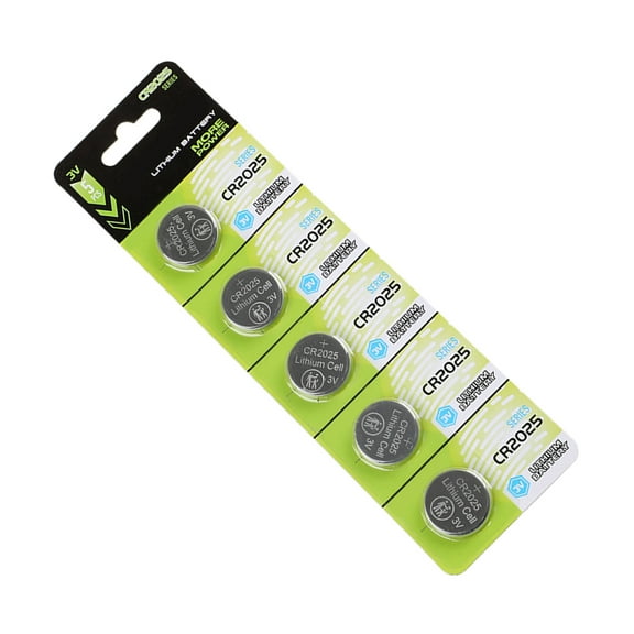 lixuesong Pack Of CR2025 3V Lithium Button Cell Batteries CR2025 Batteries For Watches Calculators Keyless Entry Devices