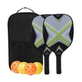 thumbnail image 4 of Raqueta de tenis Training Comfort Grip con marco de carbono para hombre Verde, 4 of 7