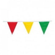 Presco 764-SPF912100M 100 ft. Pennant Flags, Multicolor